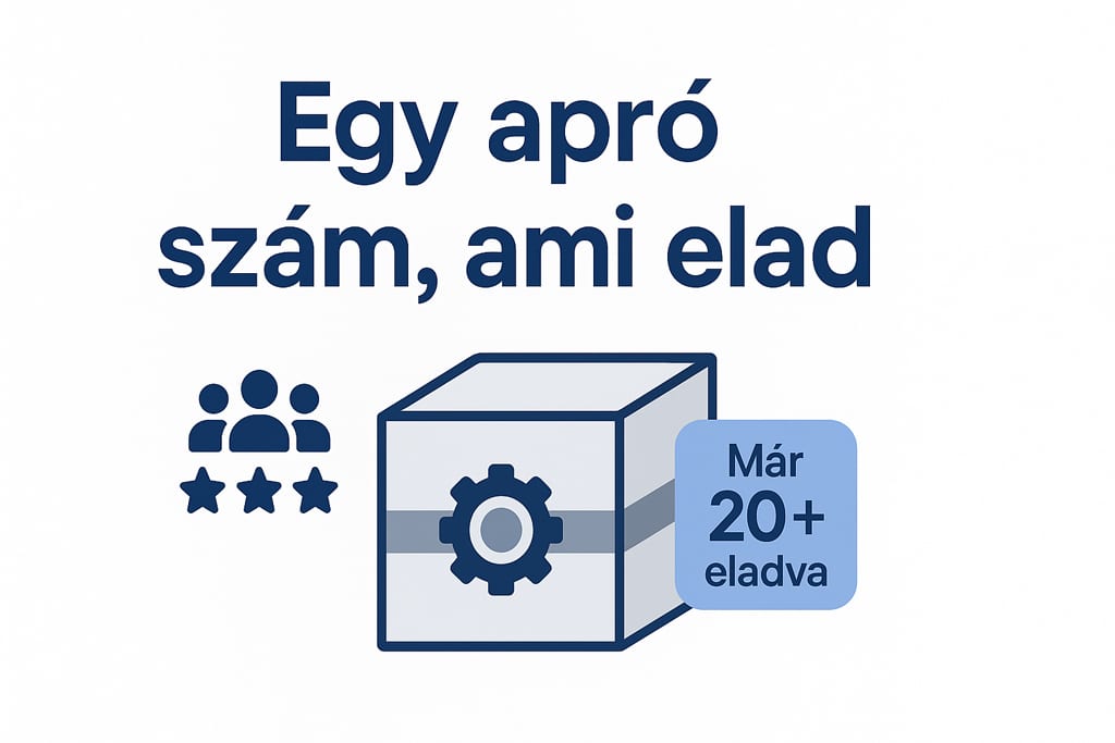 Vásárlói vélemények és közösségi bizonyíték: egy apróság, ami elad